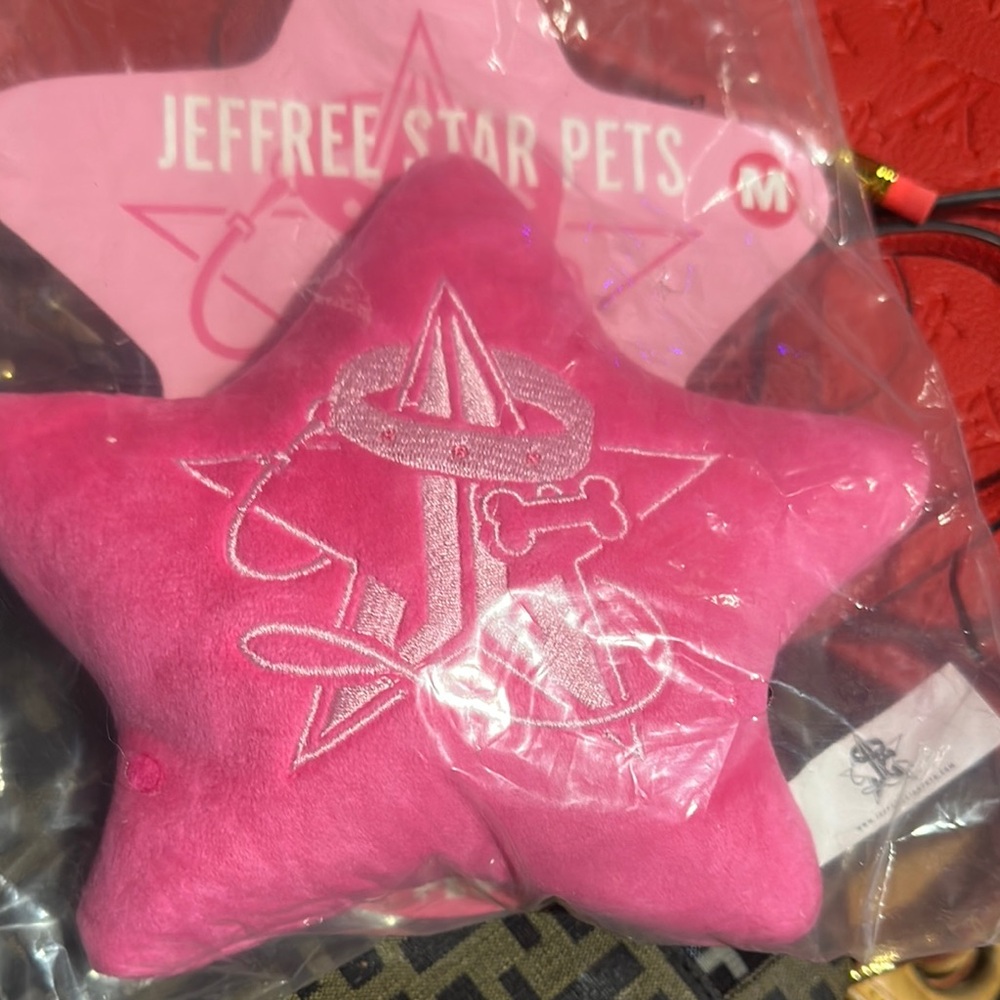 Jeffree Star Pink Star Dog Toy